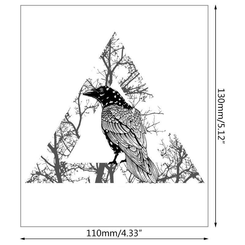 Tree Bird DIY Silicone Clear Stamp Cling Seal Scrapbook Embossing Album Craft