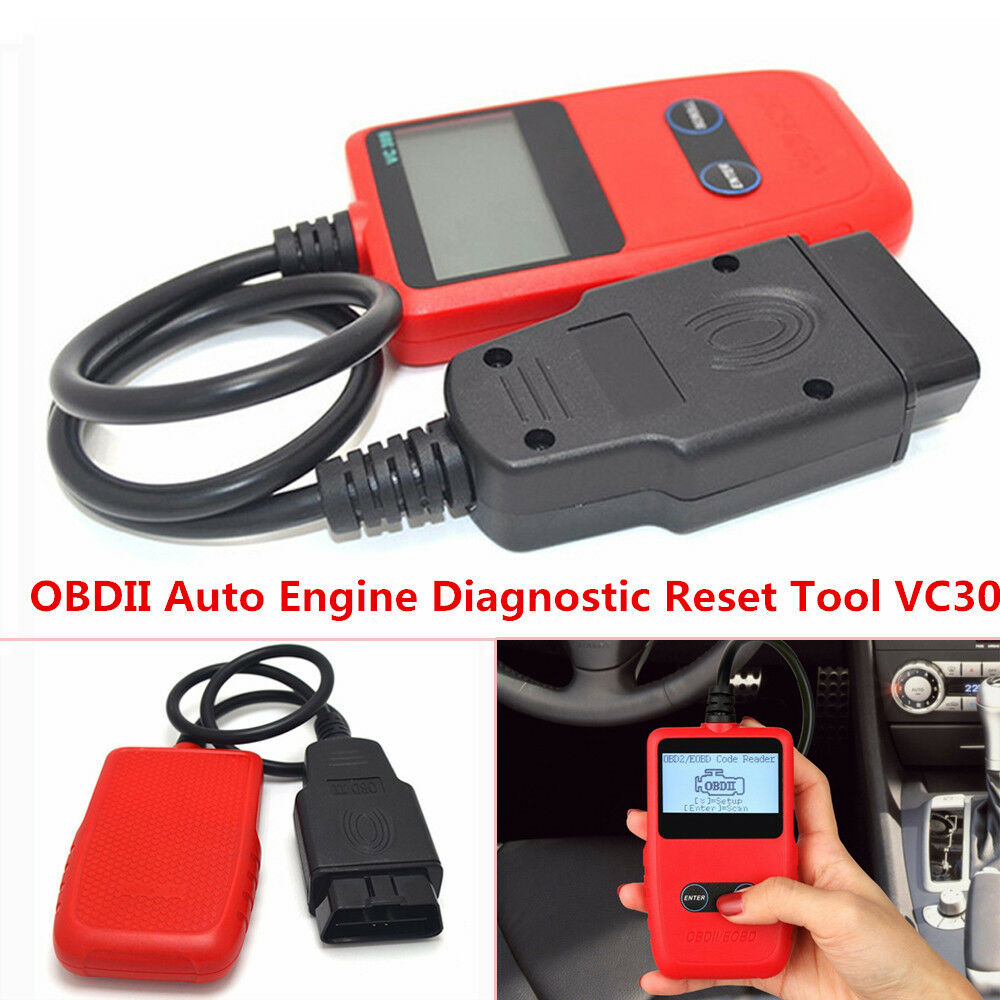 Car Fault Engine Diagnostic Scanner Code Reader Reset Tool OBD 2 CAN BUS EOBD