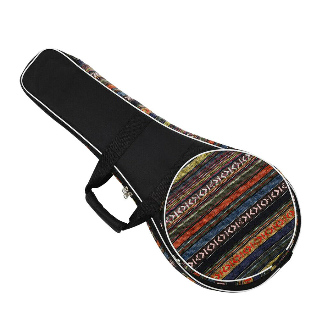 Mandolin Case COVER Padded Bag w/ Side Pocket Double Shoulder Strap