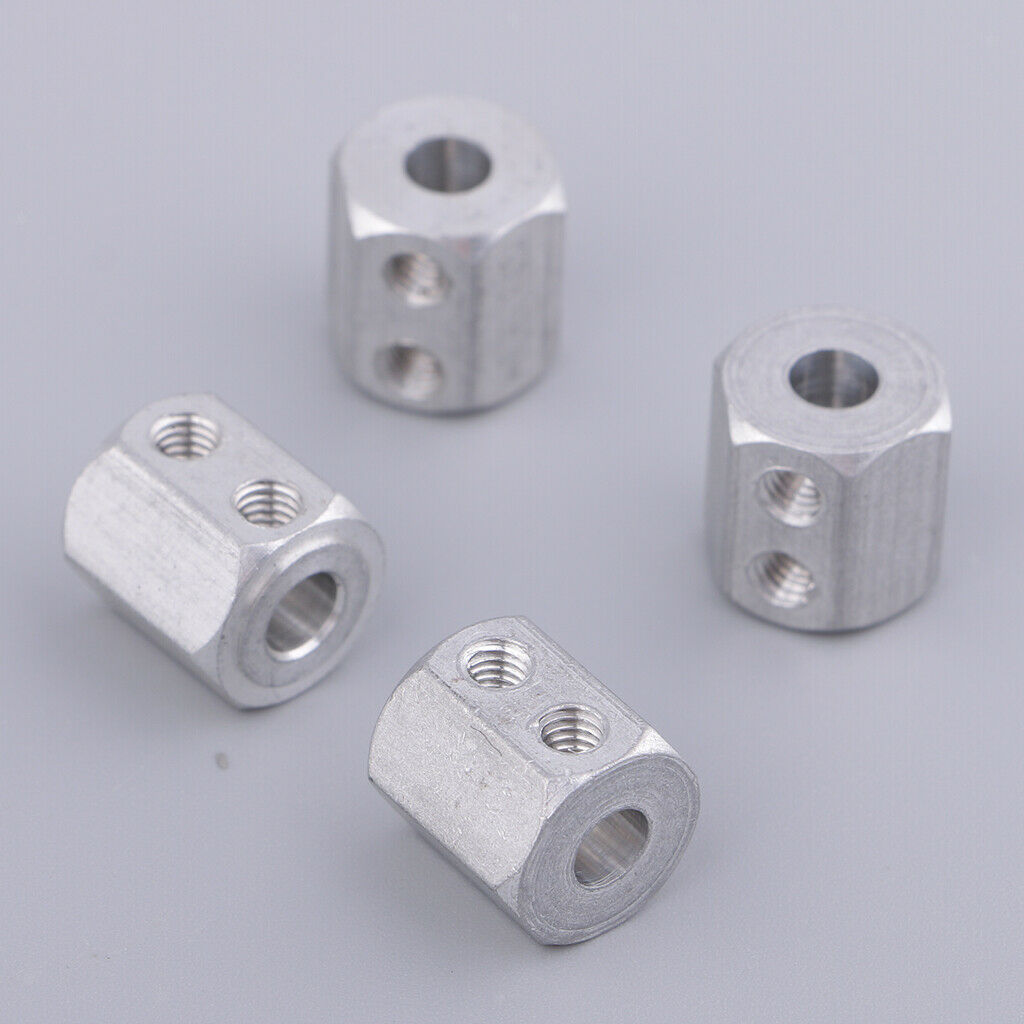 2X 4Pieces RC Car Wheel Rim Hex Adapter Coupling 08065 for 1/10 HSP 94188 94170