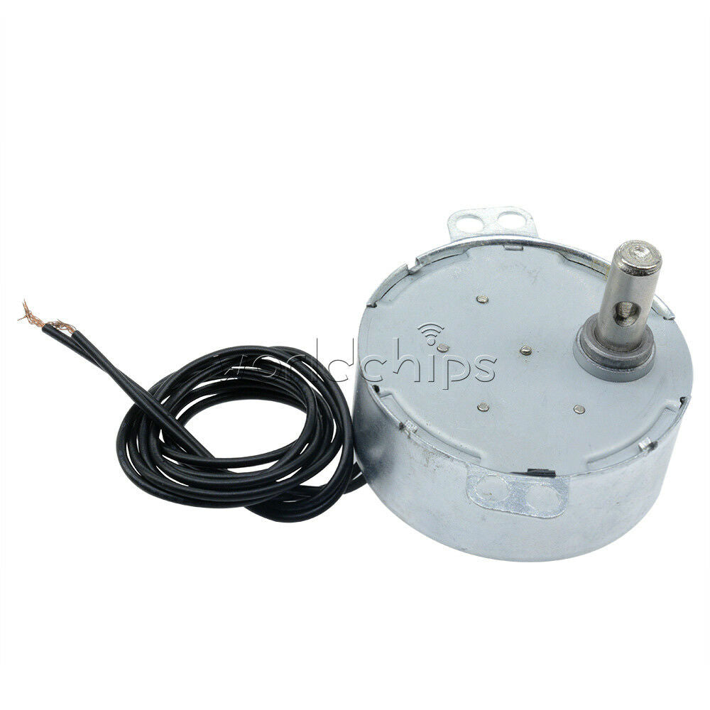 TYC-50 Turntable Synchronous Synchron Motor 50/60Hz AC 220V 4W 5-6 RPM CCW/CW