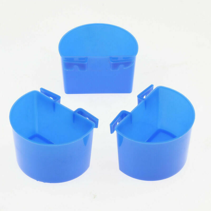 Set of 30 Parrot Poultry Bird Bowls Food Feeding Water Cups Sand Cup Feeders