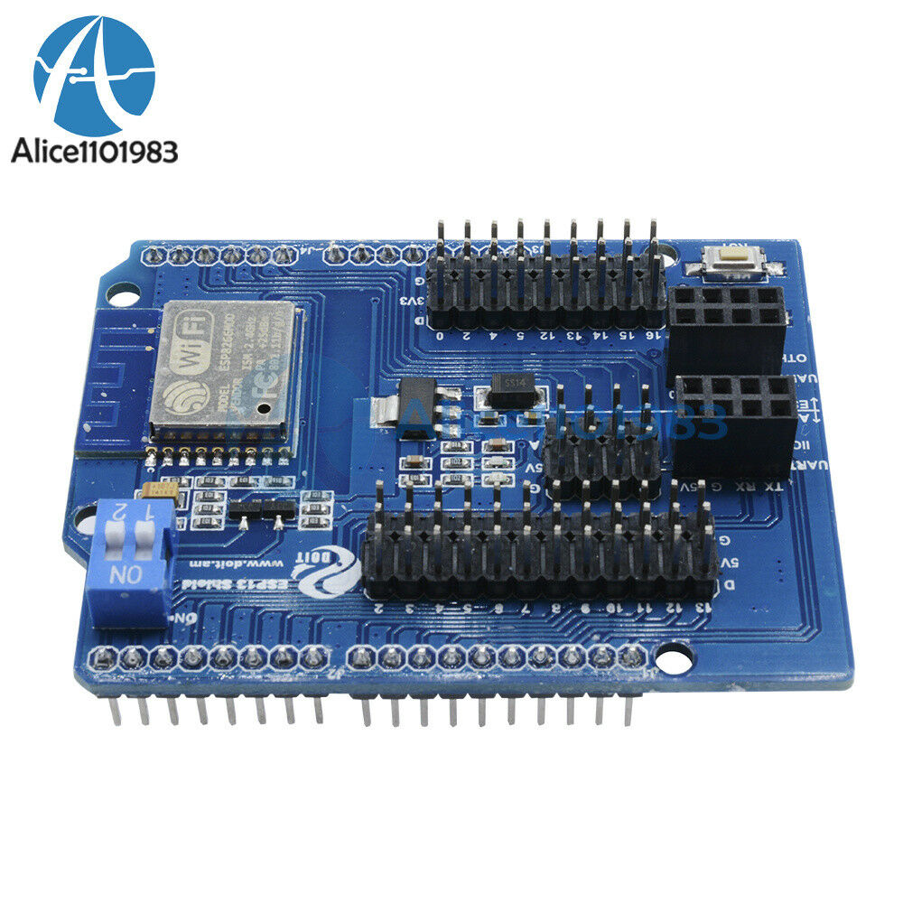 For Arduino UNO R3 ESP8266 Web Sever Serial WiFi Shield Board Module + ESP-13