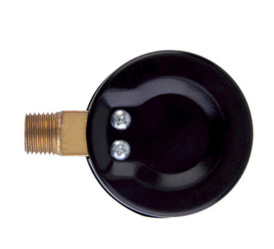 2 inch Dry Utility Vacuum Pressure Gauge Blk.1/4 NPT Lower