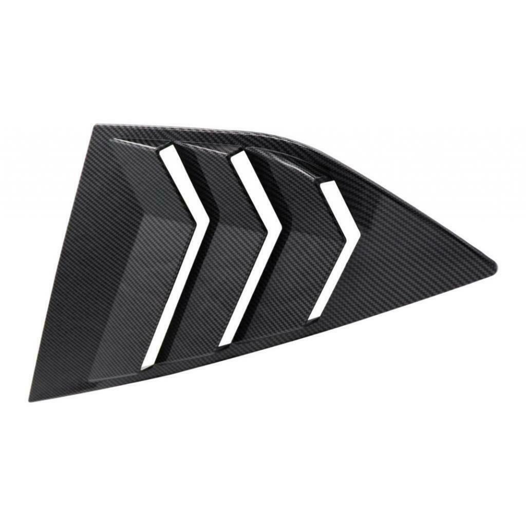 2x Left&Right Car Window Side Louvers Vent For Ford Focus ST RS Hatchback