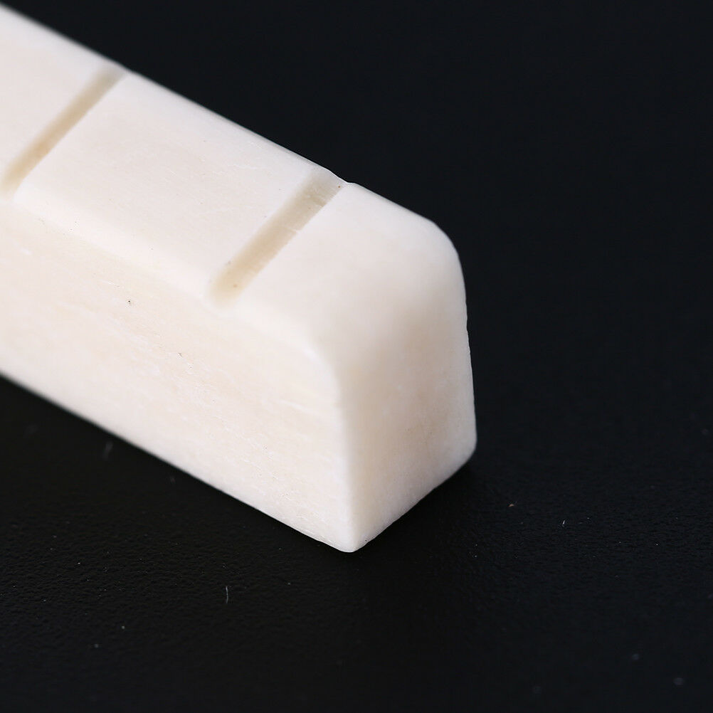 White Guitar Parts  String Classical Guitar Bone Bridge Saddle And Nut Se.l8