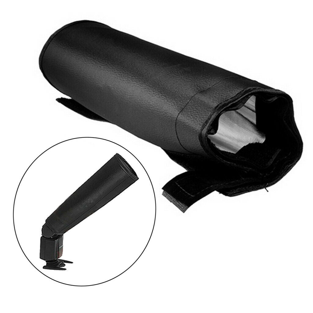 Foldable Snoot Flash Softbox Diffuser For Canon 580EX II 430EX  SB-900