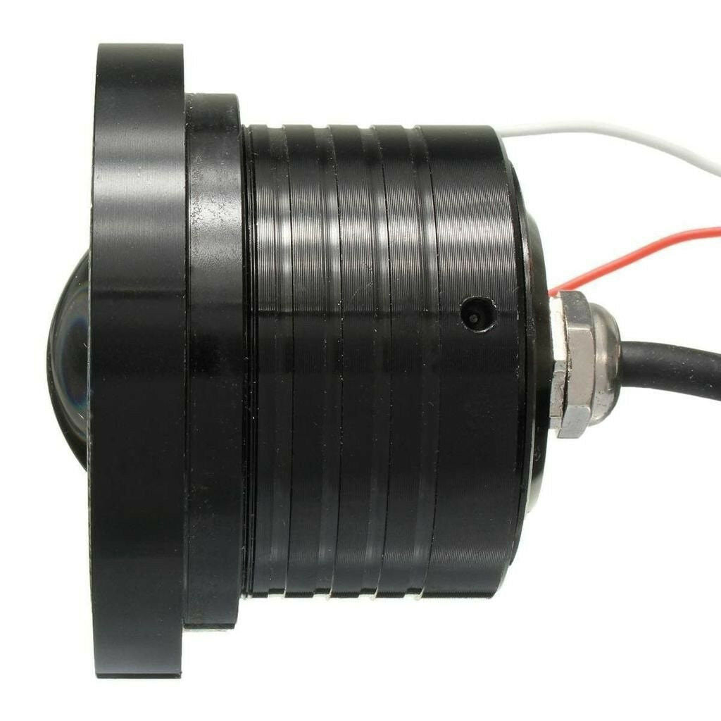 Car SUV Angel Eye Green COB Halo Ring Projector LED DRL Lamp Daytime Fog Lights