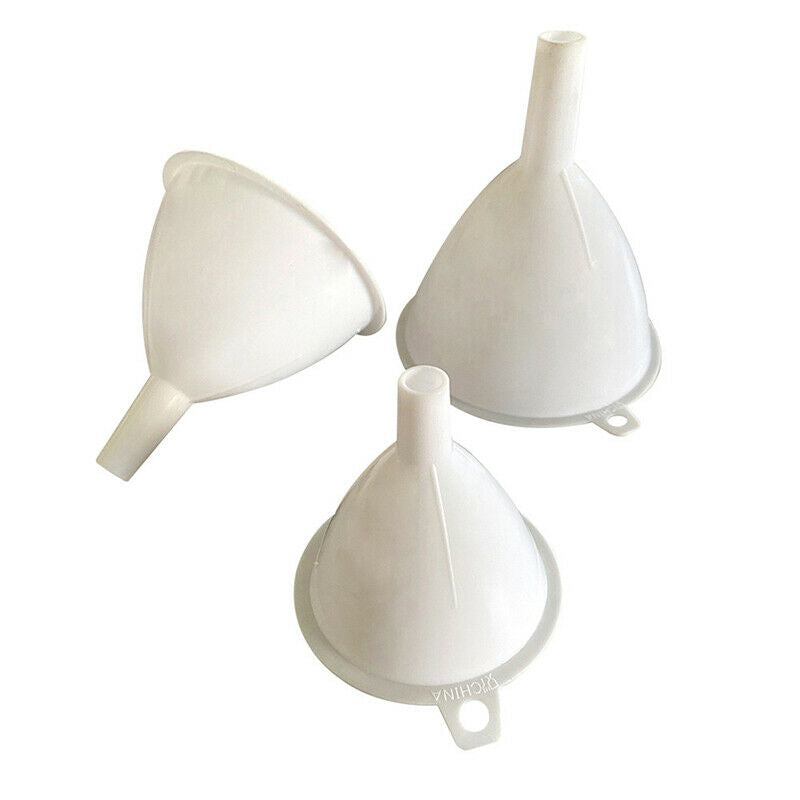 3Pcs/Set White Plastic Multifunction Separatory Funnel Kitchen To.l8