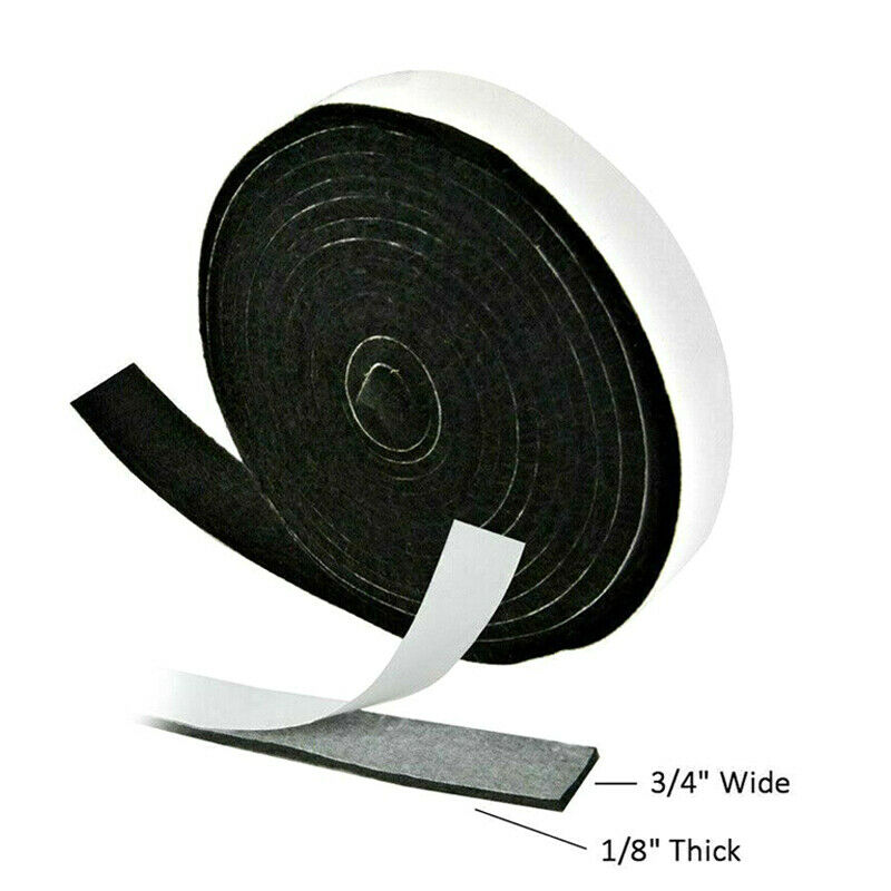 High Heat Barbecue Smoker Gasket BBQ Door Lid Seal Adhesive Self Stick Home New