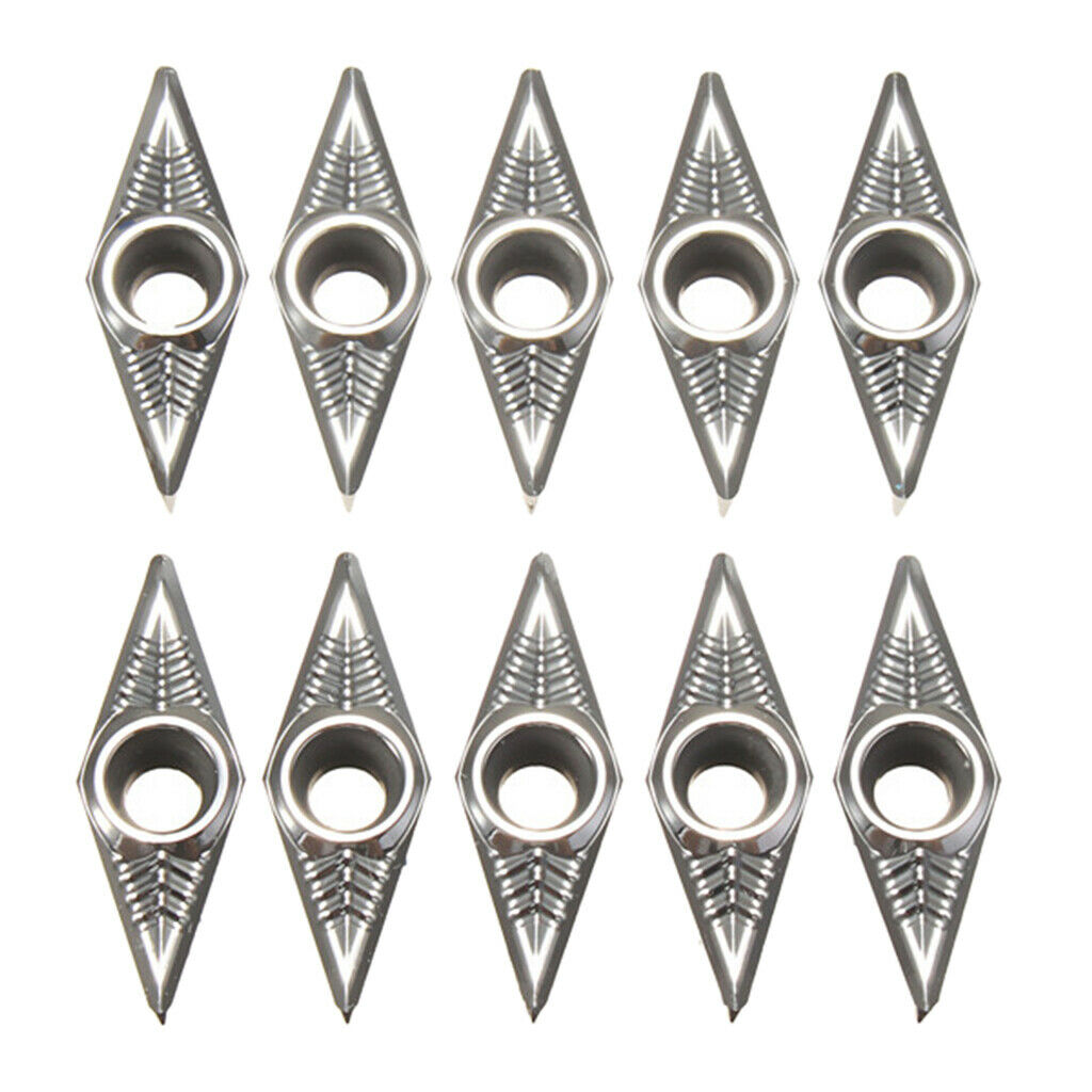 Lots 10 VCGT160408-AK H01 VCGT332-AK Inserts for Quality Aluminum Lathe Tool