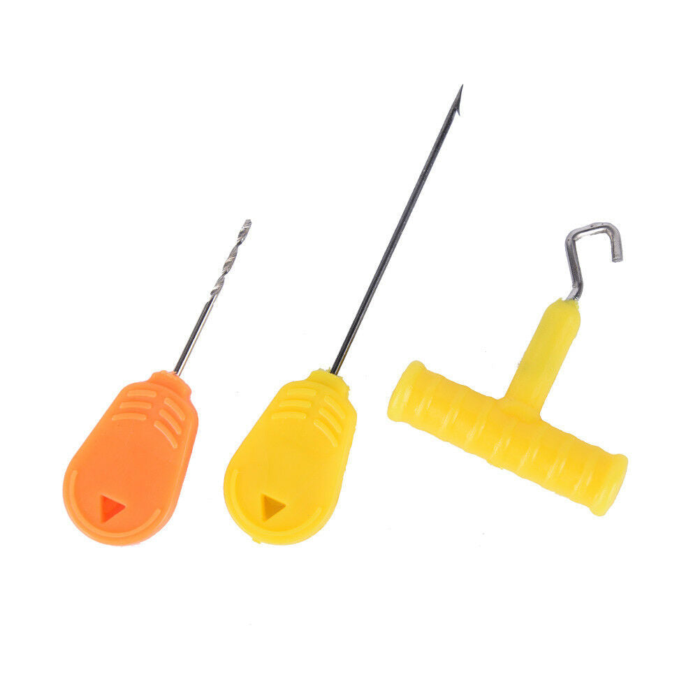 1Set 5X Carp Fishing Splicing Needle Baiting Hook Drill RigMaking AccessorieBDA