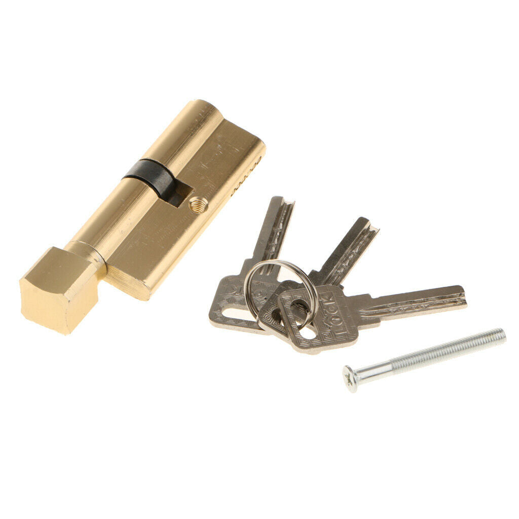 Home 3.54 '' Length 15mm Diameter Zinc Alloy Anti Theft  Door Lock Core with 3