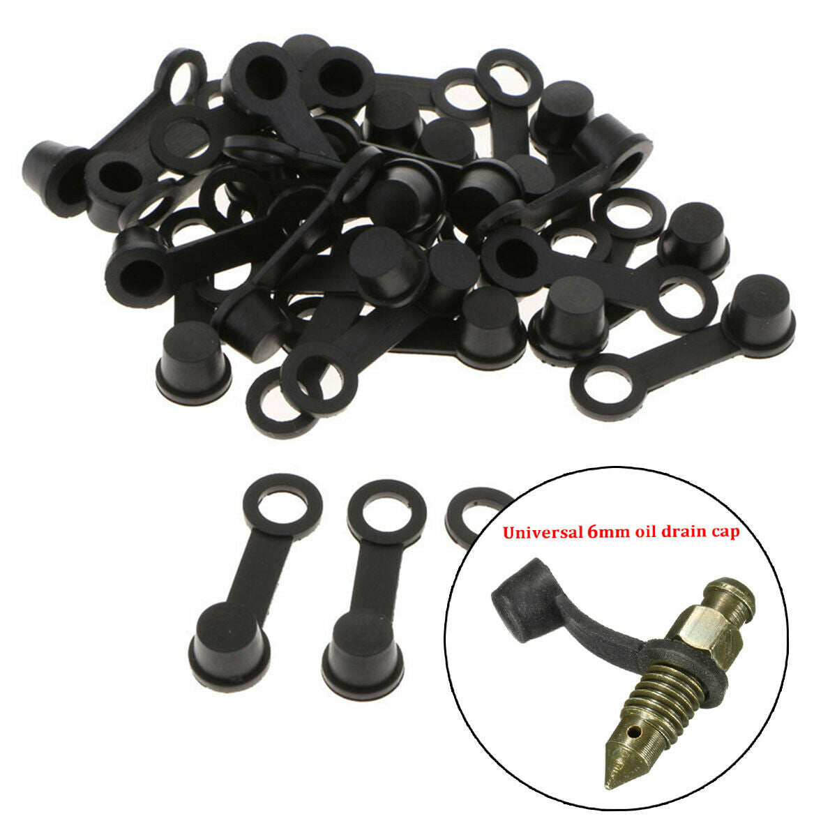 150 PCS Brake Caliper Bleeder Caps Rubber Brake Bleed Nipple Cap Greese Zerk Cap