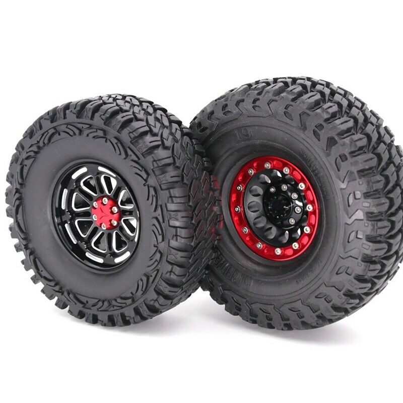 2PCS Climbing Car 1.9 Inch Rubber 127mm Tire Belt Sponge Inner Tires for SCX10A8