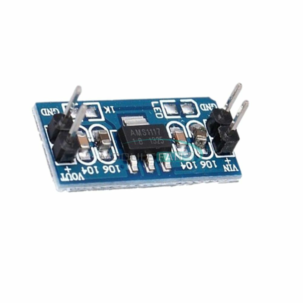 2 AMS1117 1.8V DC-DC Step-Down Power Supply Voltage Regulator Adapter Convertor