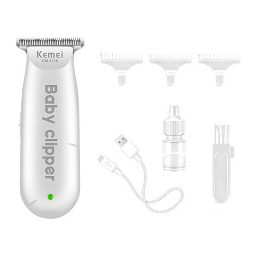Electric Hair Clipper Baby Adults Kit Shaver Haircutting Quiet USB Razor