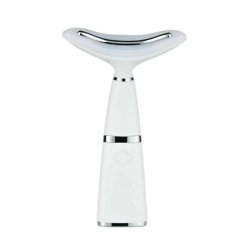 LED Photon Therapy Neck Face Lifting Massager Remove Double Chin Skin Tighten US