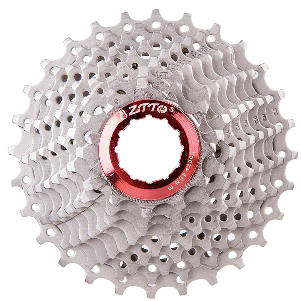 Steel Bike 9 Speed Freewheel Cassette 11-28 Teeth Flywheel Replacement Parts