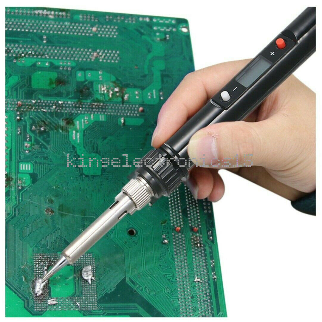 80W Lcd Digital Display Adjustable Temperature Electric Soldering Welding Iron