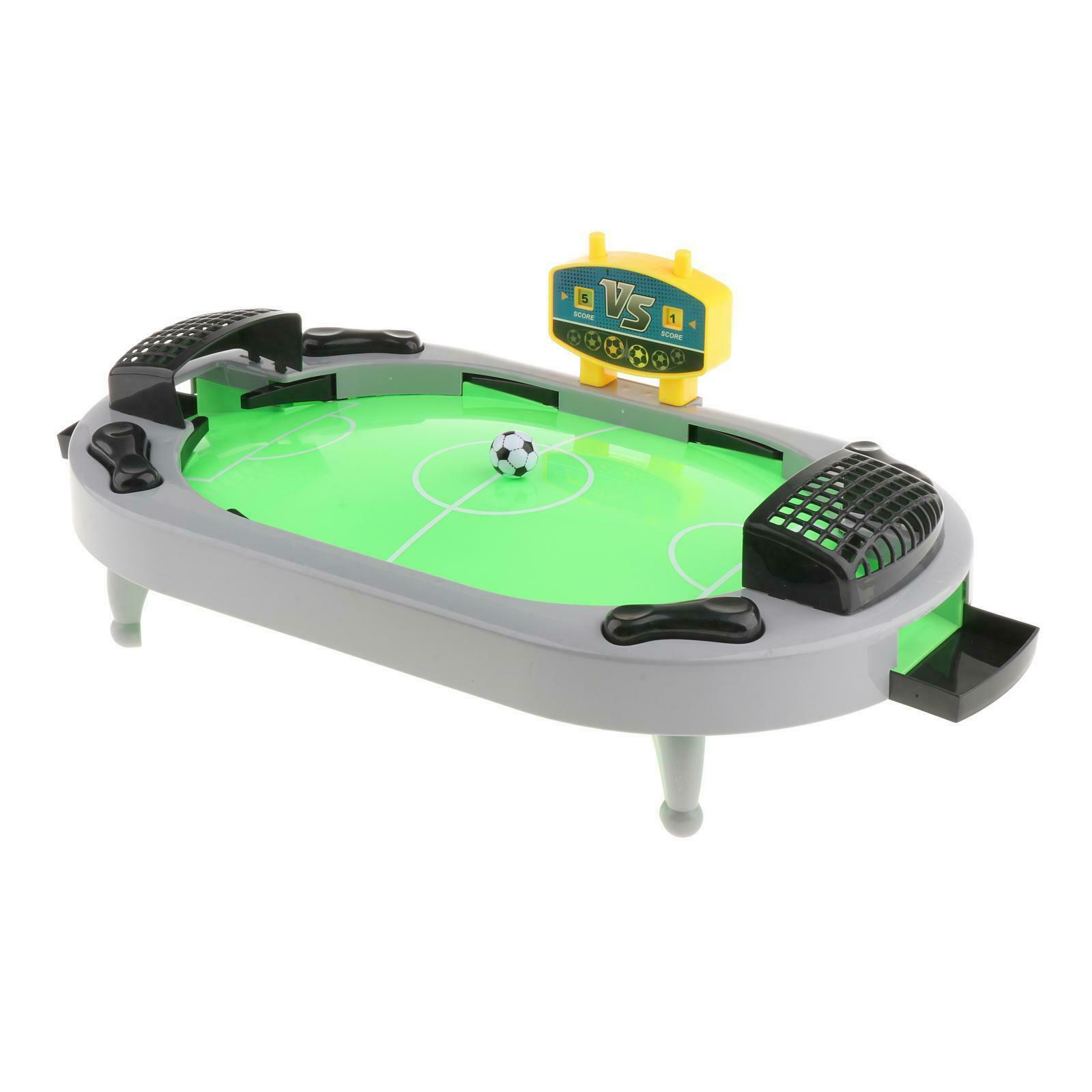 Mini Tabletop Soccer Machine Board Interactive Game Football Sport- 2 Players