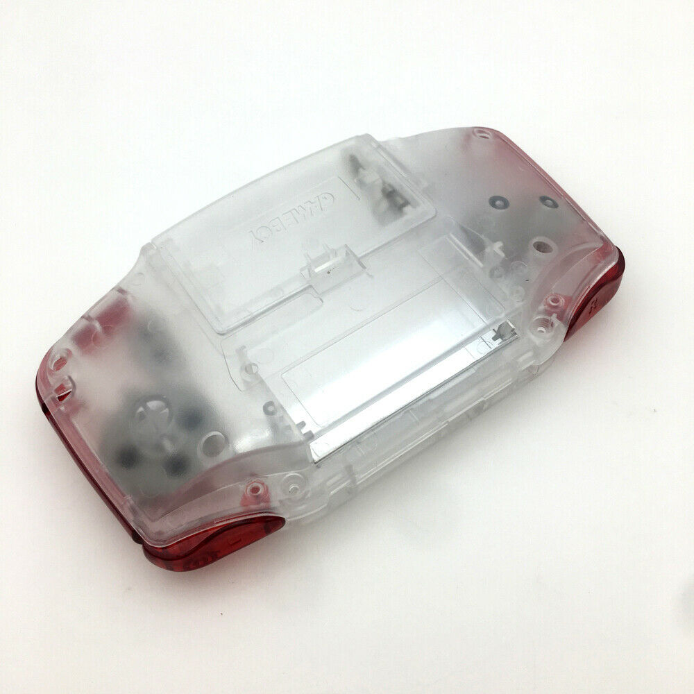 Clear white Super Mario Housing Shell Cover for Gameboy Advance GBA Game Console