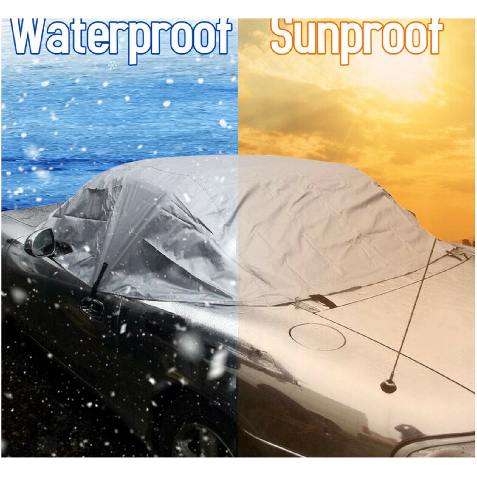 Half Car Cover Top for Mazda MX-5 MK1 MK2 MK2.5 Windshield Summer Outdoor