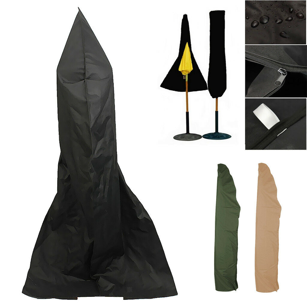 Umbrella Tilt Outdoor Canopy Patio Garden Pool Beach Sun Cover Parasol 280cm