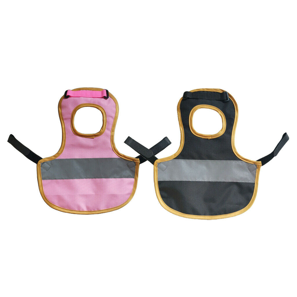 2 Pieces Breathable Pet Vest Chicken Poultry Saddle For Poultry Duck Goose