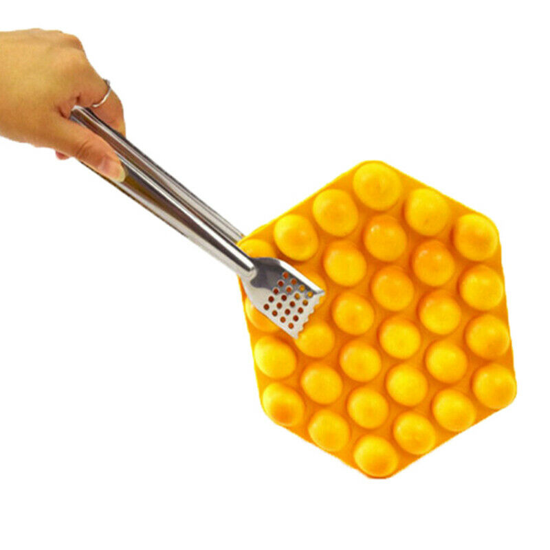 Mini Stainless Steel Sugar Tongs Ice-Cube Picker Coffee Tea Food Serving UsA Qx