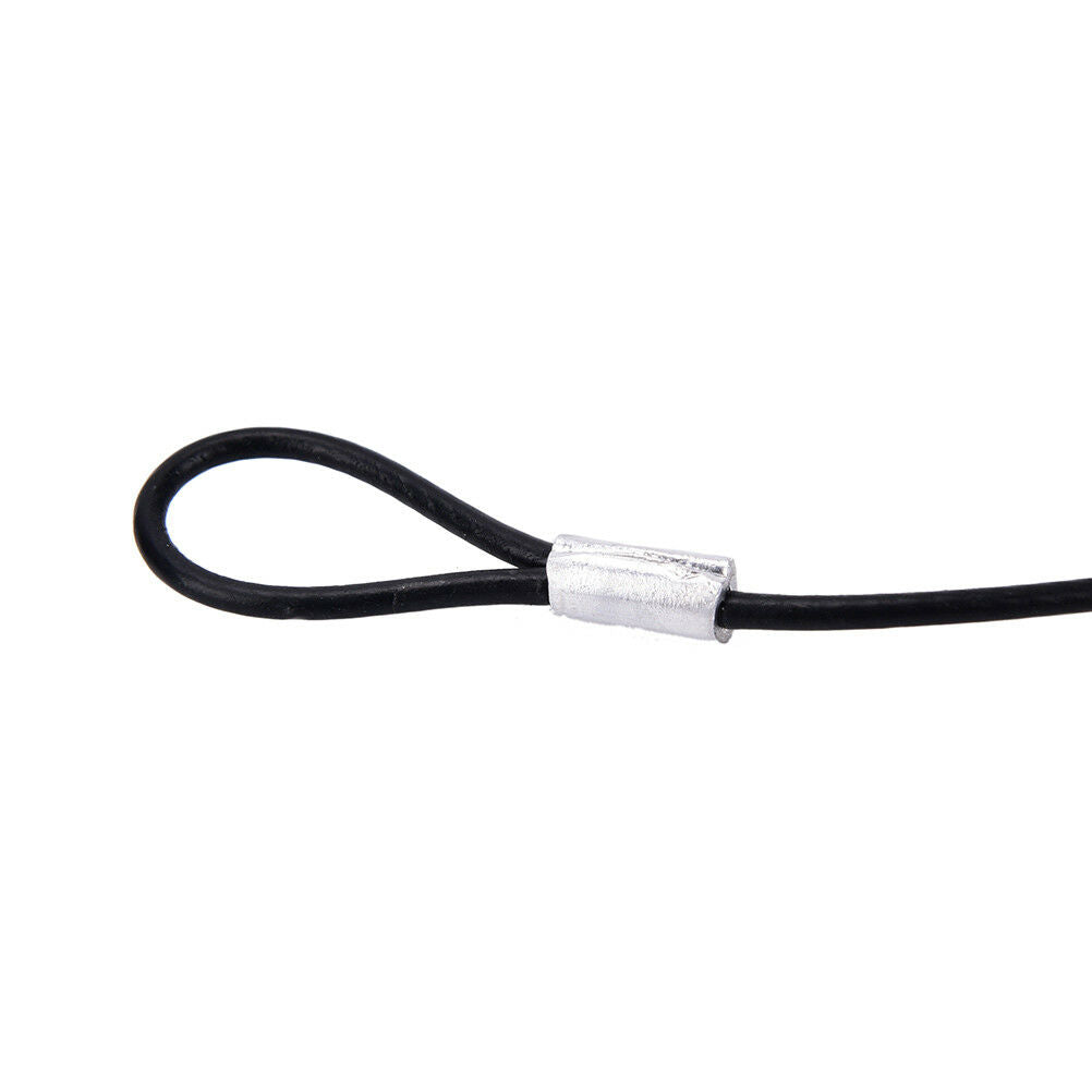 60 cm Safety Stainless Steel Lanyard Tether + Screw for GoPro HERO5 4 Session BD