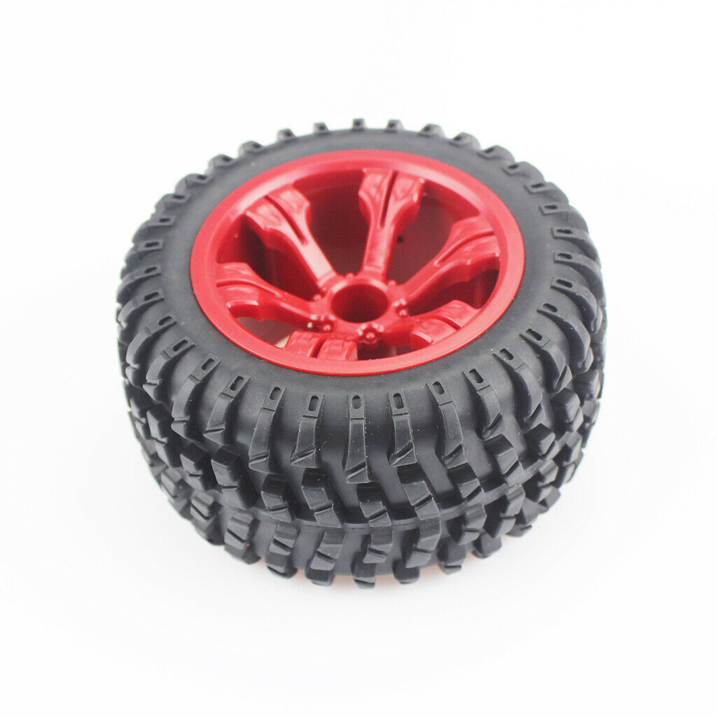 4PCS RC 110mm Wheel Rim Tire Set for WLtoys 144001 124019 RC Car Accessory