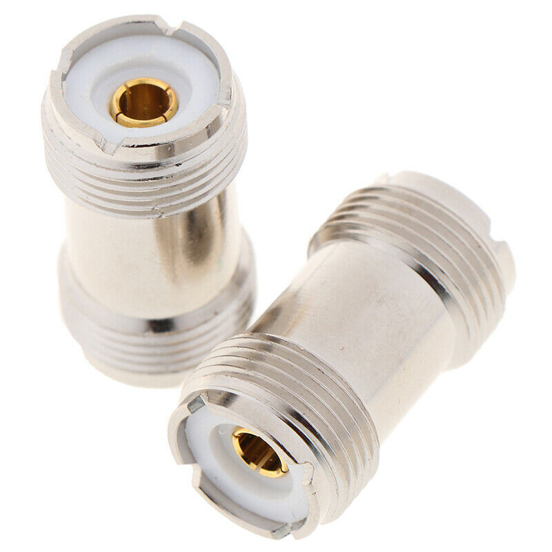 SO-239 UHF Female to Female RF Coax Cable Adapter Connector for PL-2_.l8