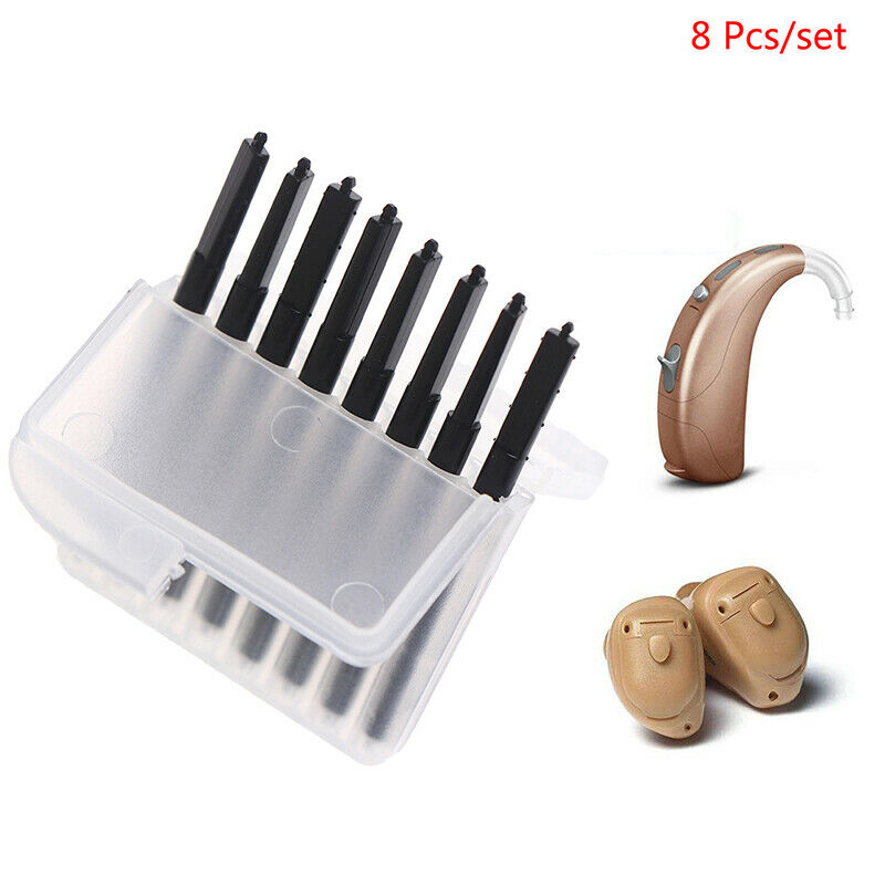8 Pcs/ Pack Wax Guard Filter Cerumen Protector For Hearing Aids Care Aid .l8