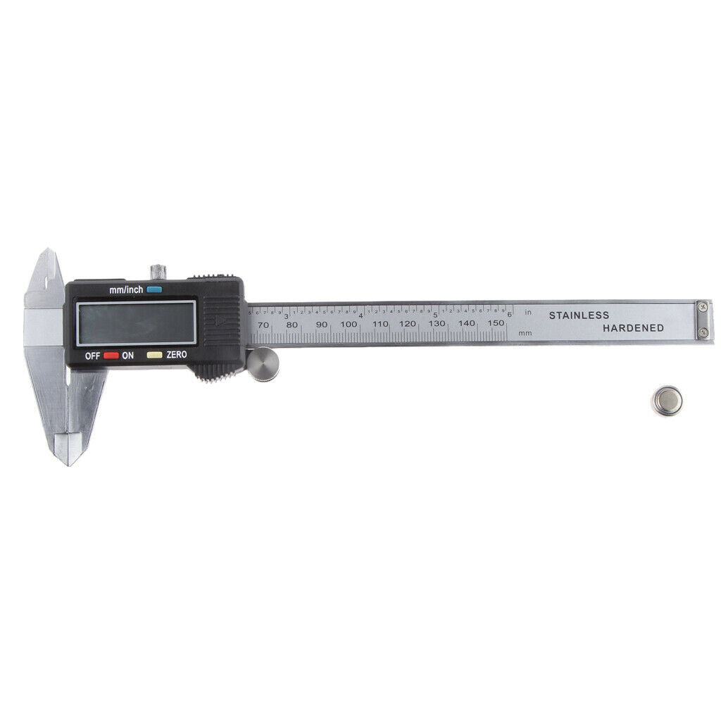 2pcs Stainless Steel Digital Electronic Gauge
