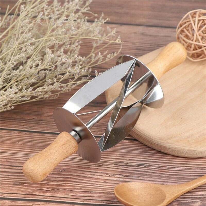 1PC Upspirit Stainless Steel Rolling Cutter for Making Croissant Bread  N Hc SJ