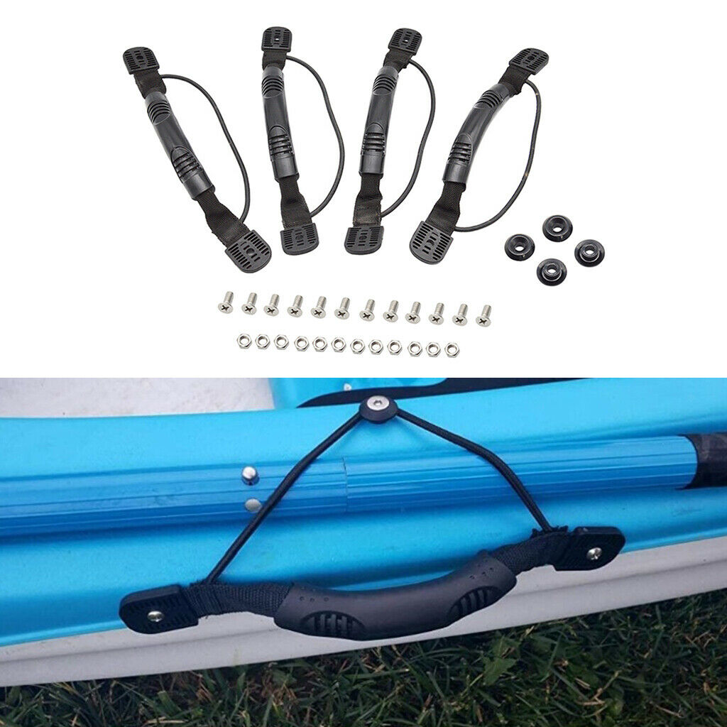 Durable Kayak Carry Handles with Canoe Fishing Boat Replacement Holder for