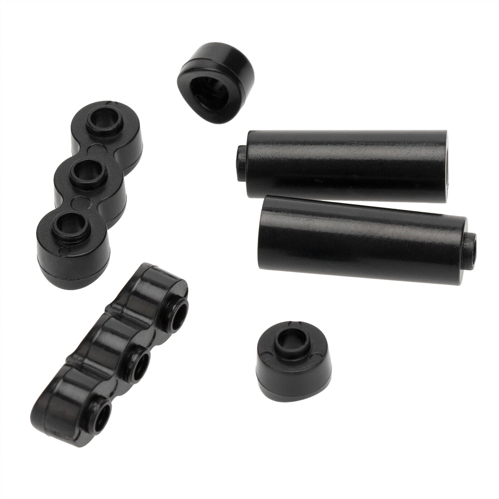 Stable Exhaust Pipe Replacement with License Plate Frame for 1:10 RC Car