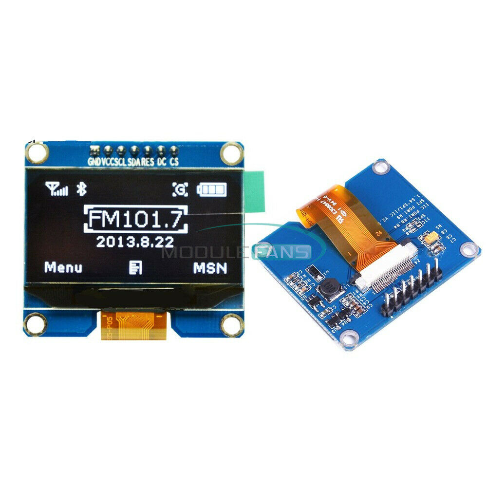 1.54" inch OLED SPD0301 7PIN White Display IIC I2C SPI interface 128*64 Module