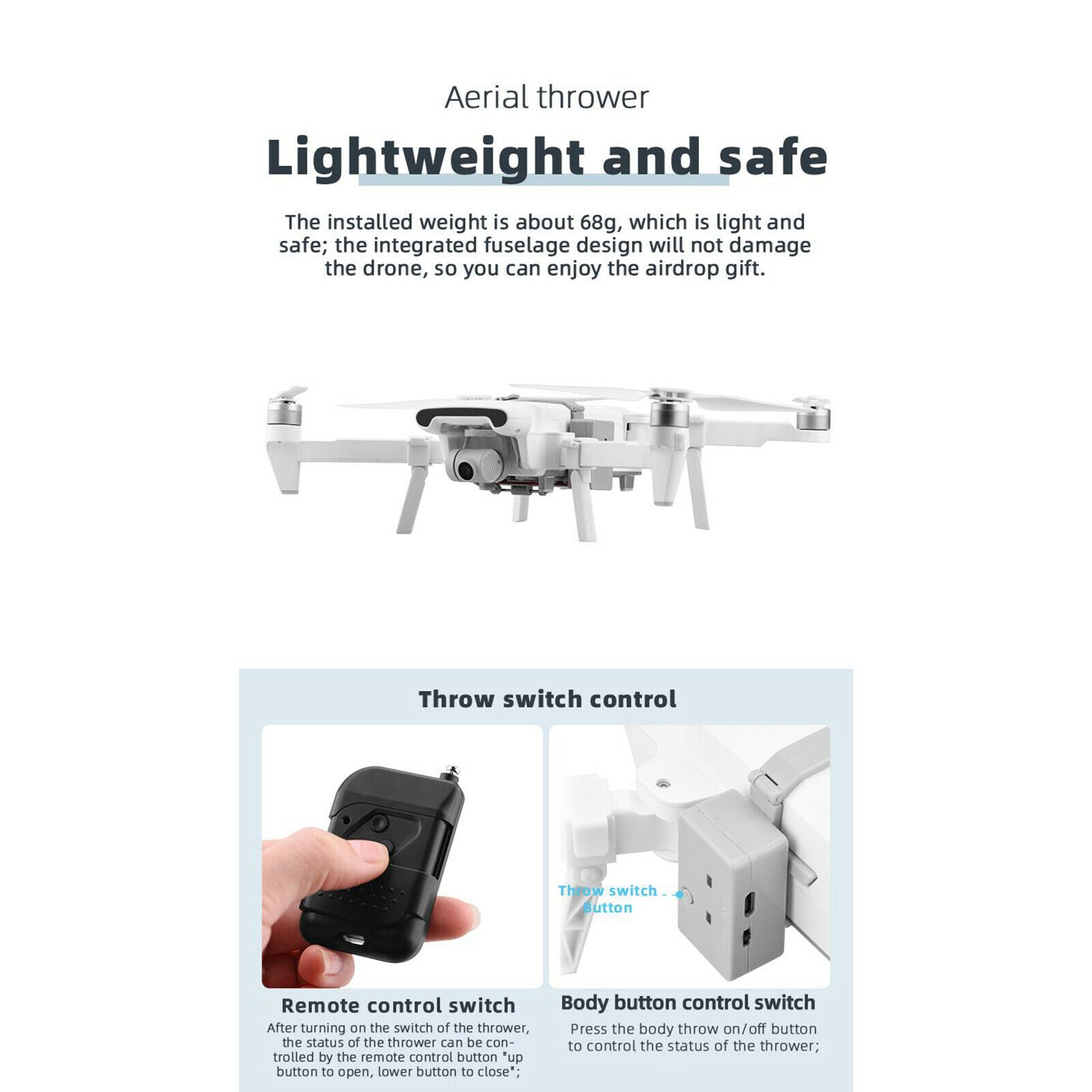 Remote Launchers Universal for FIMI X8SE Wedding Ring Fishing Lure Search