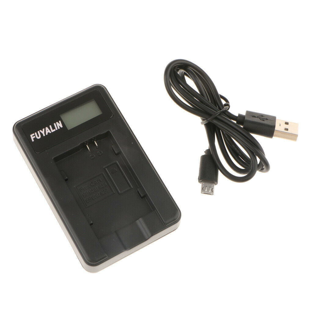 BP808 Replacement Battery Charging Charger USB Cable Cord for Canon FS100