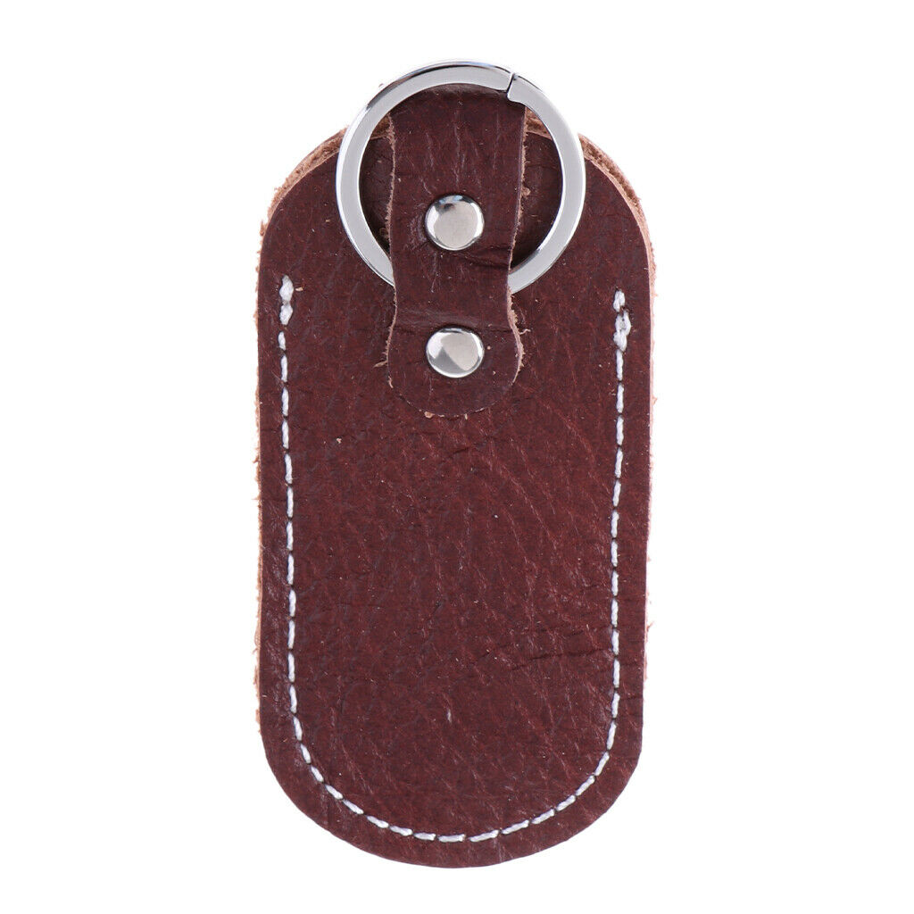 2x U Disk Storage Bag USB Flash Drives Carrying Holder Coin Bag Black+Brown