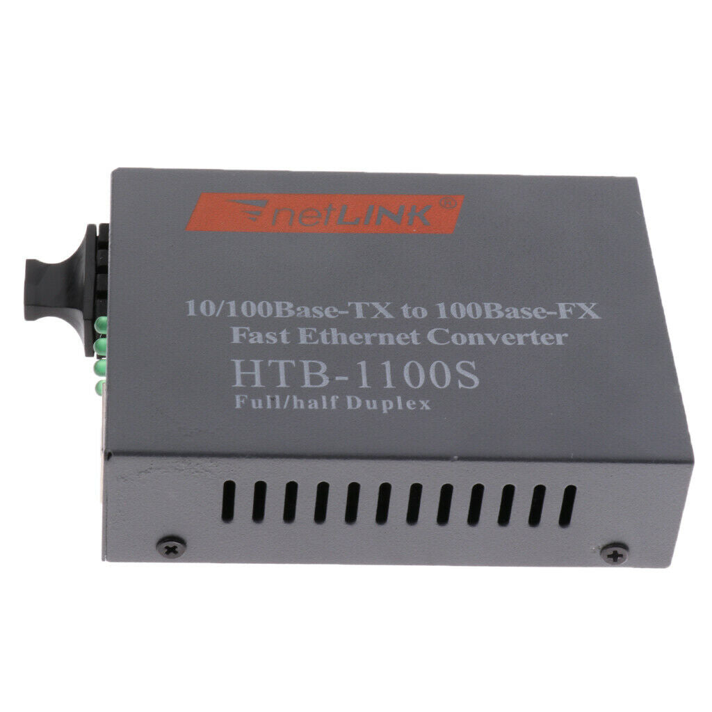 Fiber optic converter HTB 1100s 10 / 100Mbps Ethernet single mode 25KM