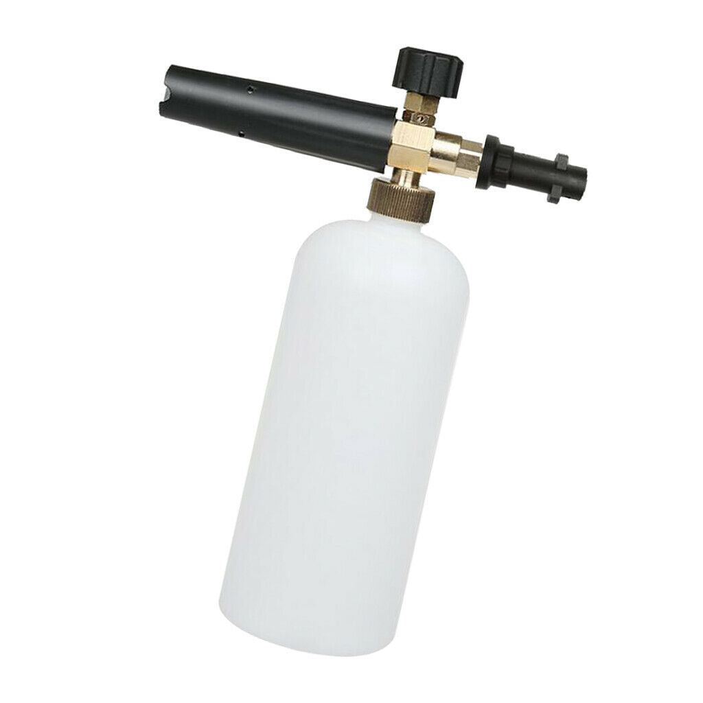 Snow Foam Washer Jet Car Wash Adjustable Lance Soap Spray 1L Bottle for Karcher