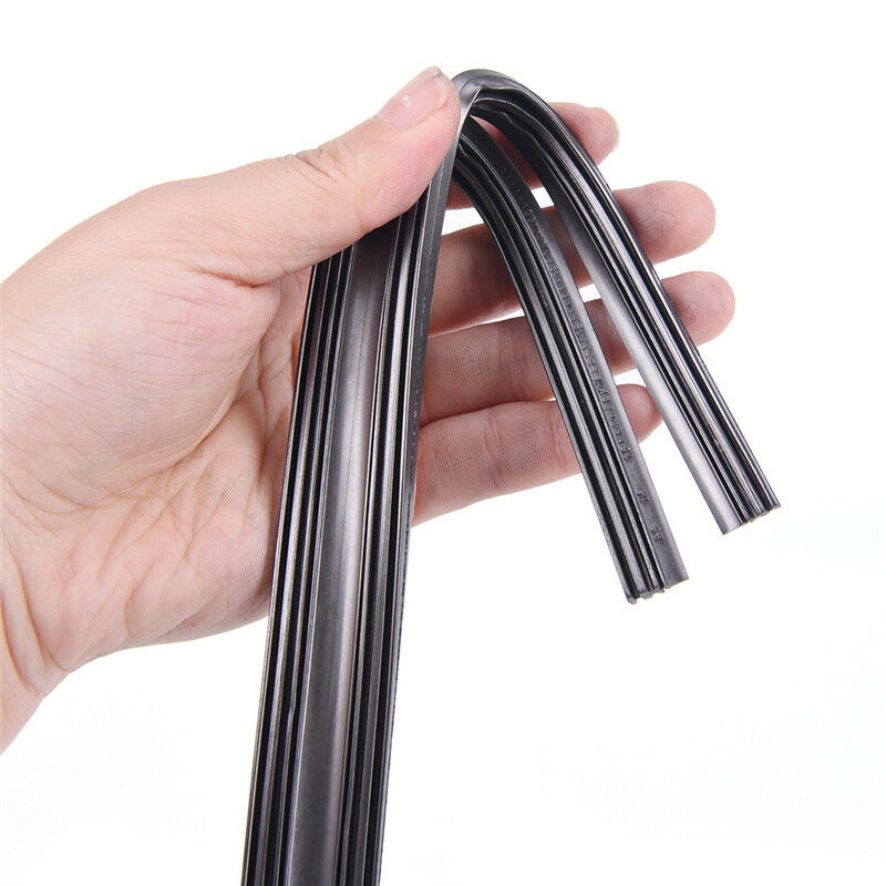 2pcs 28" Auto Car Bus Windshield Frameless Rubber Wiper Blade Refill Hot S.l8