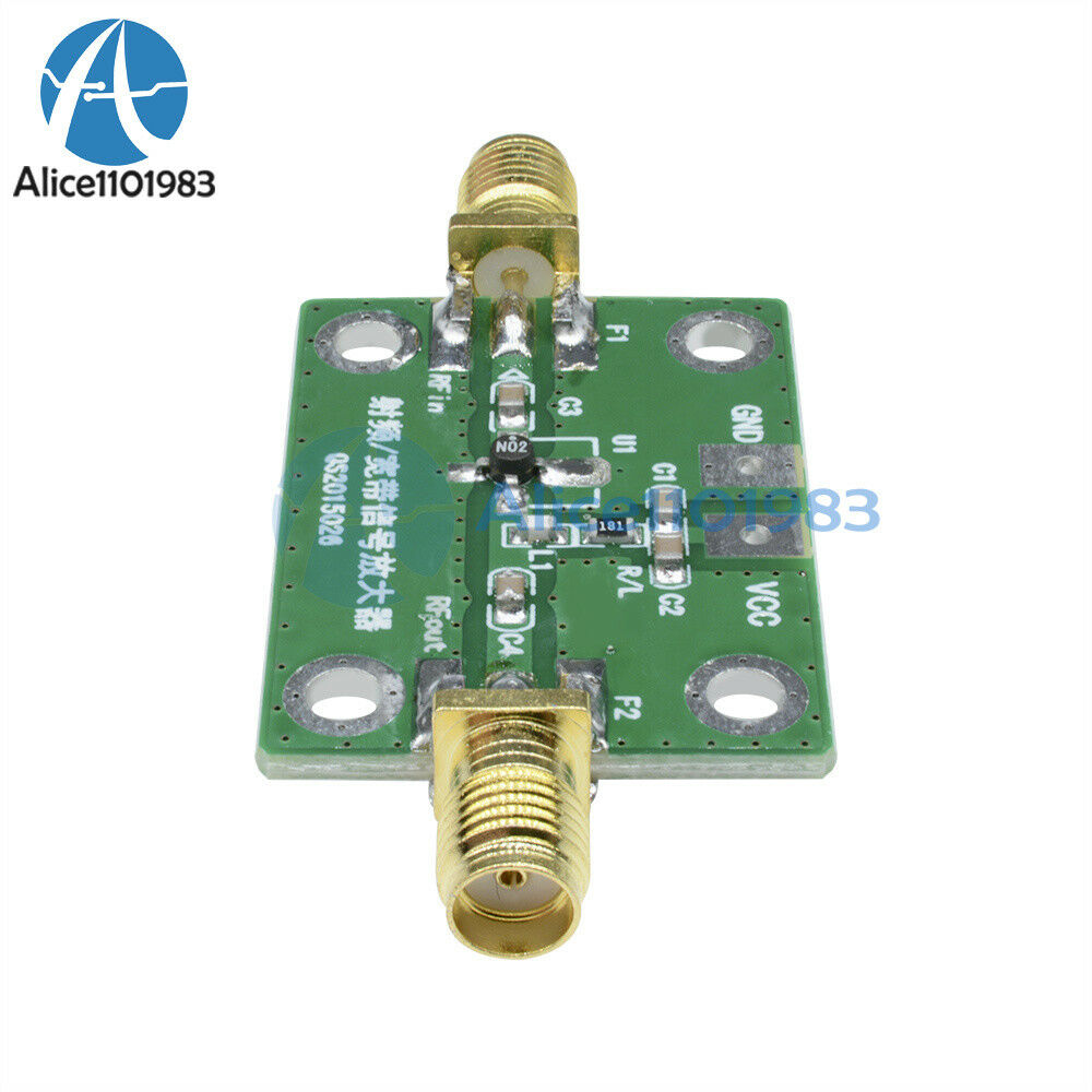 0.1-2000MHz RF Wideband Amplifier low-noise LNA Broadband Module Receiver 30dB