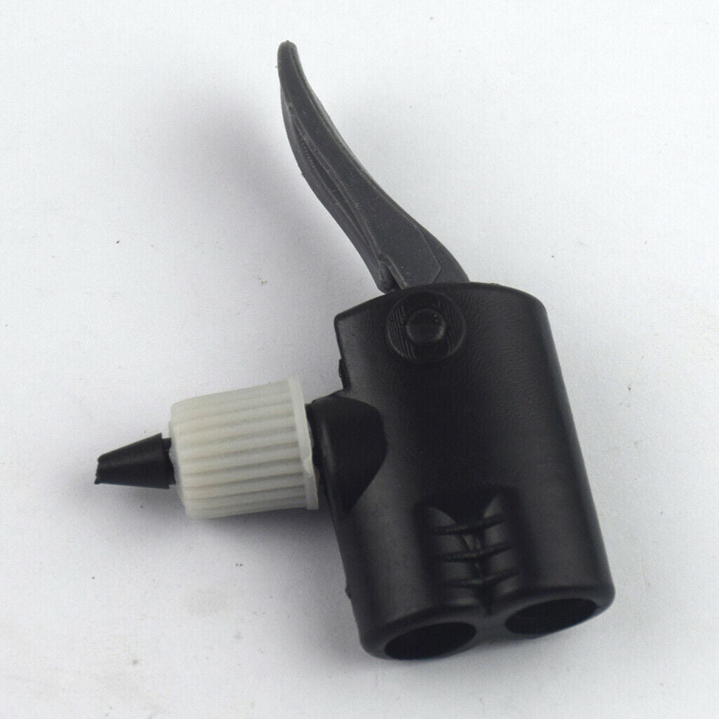 Durable Nylon Pump Dual Head Presta Converter Nozzle Bicycle Hand Inflator