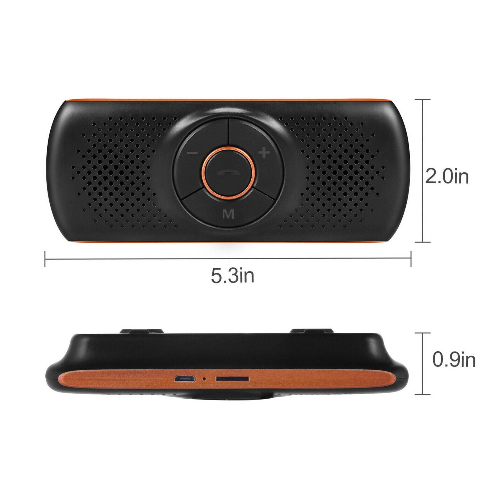 Car Bluetooth 4.2 Receiver Speaker Music Streaming Audio Stereo Adapter Mic