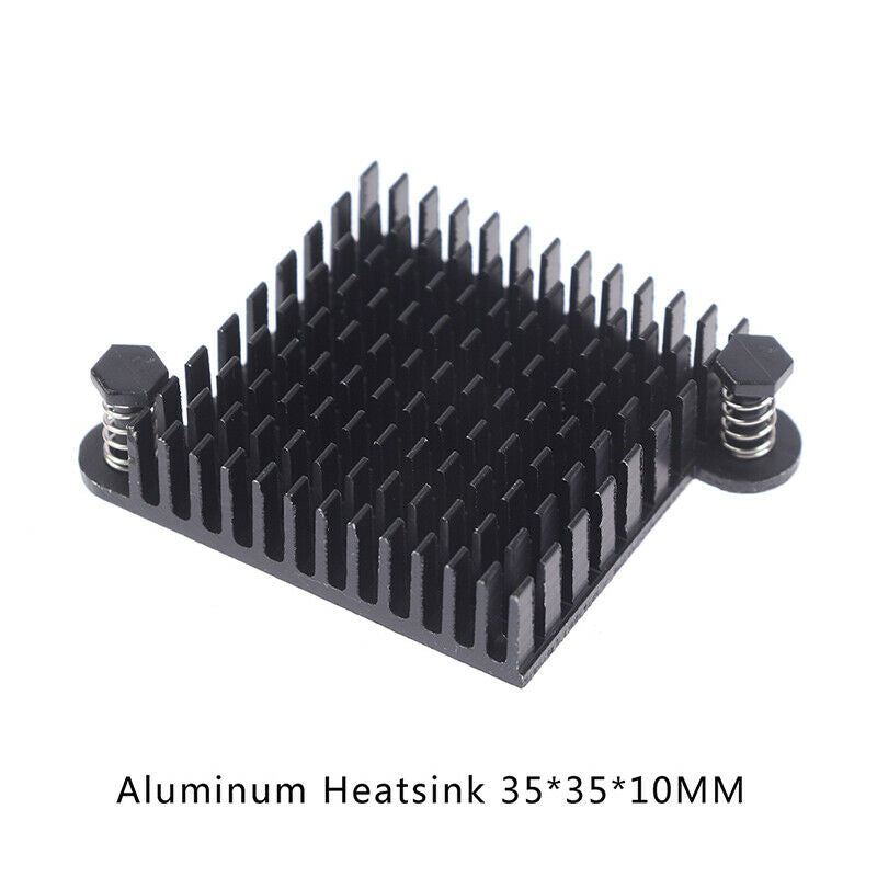 1Pc Aluminum Heatsink 35*35*10MM Cooling Pad South North Bridge Chipset Radia Ad