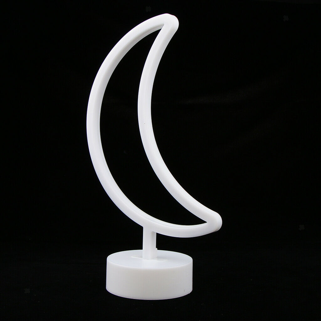 Moon LED Night Light Desk Light Lamp with Holder Kids Room Party Decor